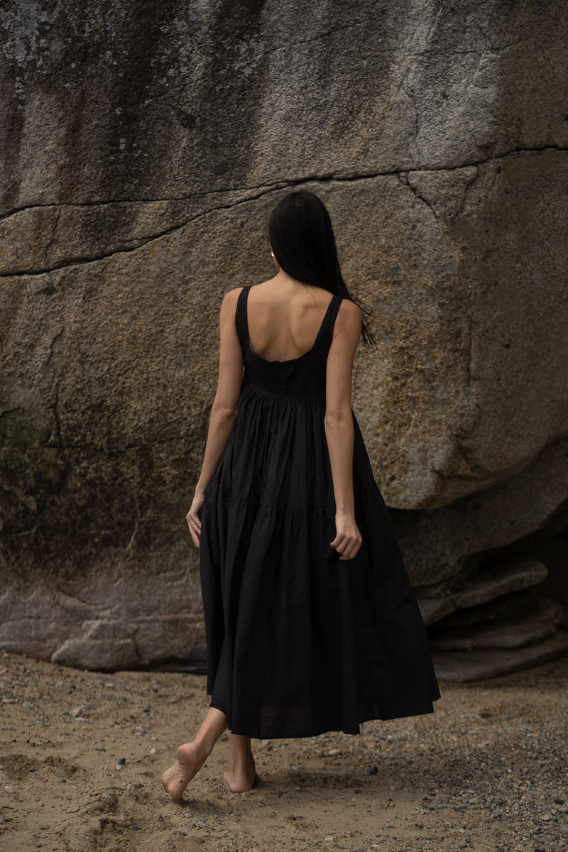 Chloe Dress- Black – The Roster Clothing