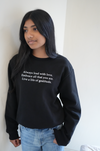 Always Lead With Love- Crewneck Sweater