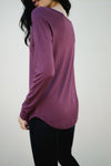 Be Passionate About the Thing that are Important to you- Maroon Long Sleeve