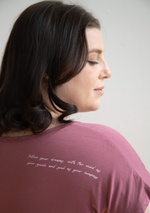 Follow your dreams, with the wind as your guide and soul as your compass- Scoop Neck Tee