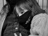 Black Adjustable Double Layered Face Mask