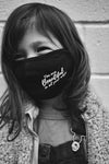 Black Adjustable Face Mask for Kids